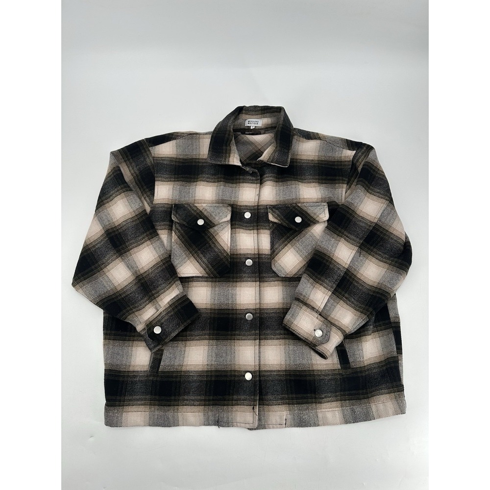 Beginning Boutique Heavyweight‎ Flannel Brown Size 10
